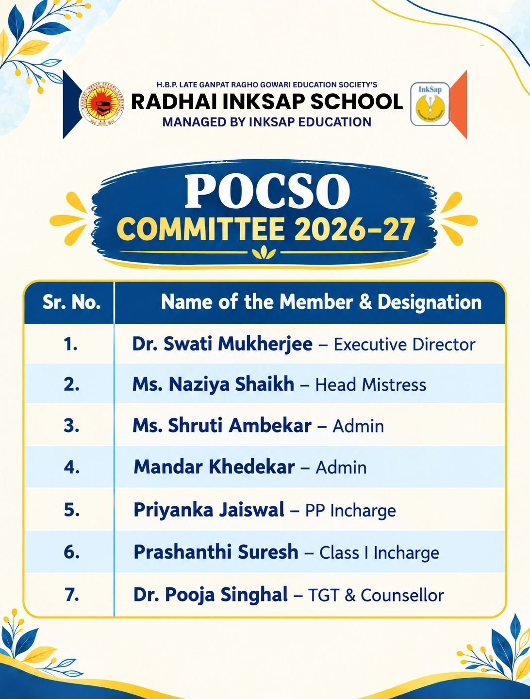 POCSO Committee